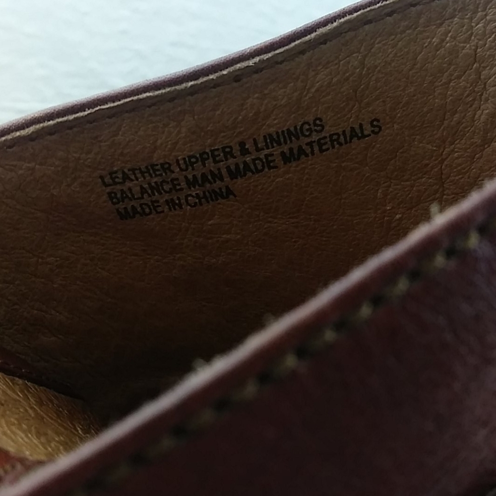 Born Handcrafted Footwear Brown Leather Upper Almond Toe Blocked Heel Clog Shoe - Picture 7 of 14